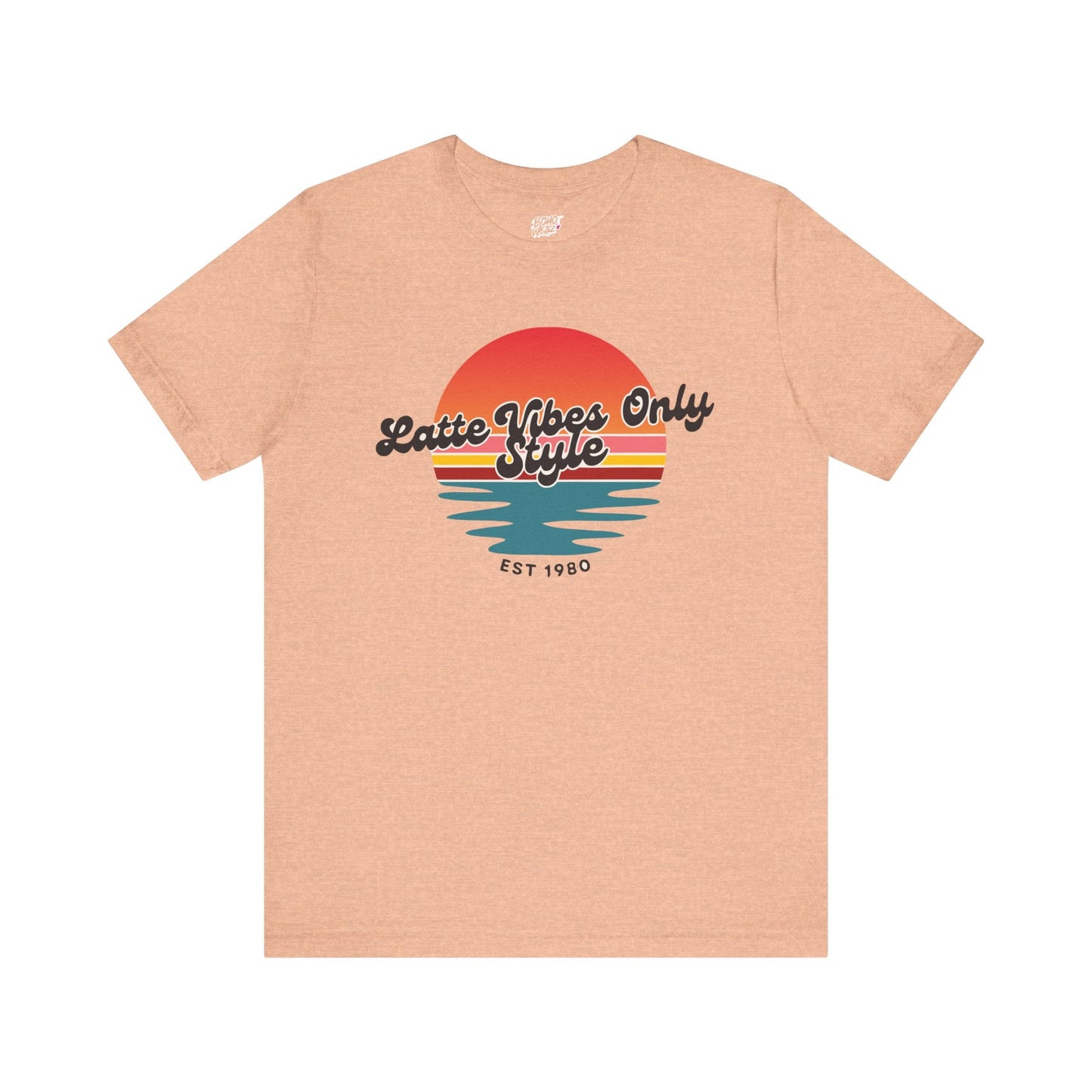 Latte Vibes Only T-Shirt Printify