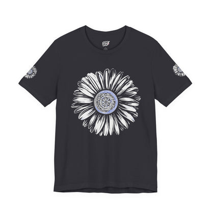 Boho Blue Mandala Tee Printify