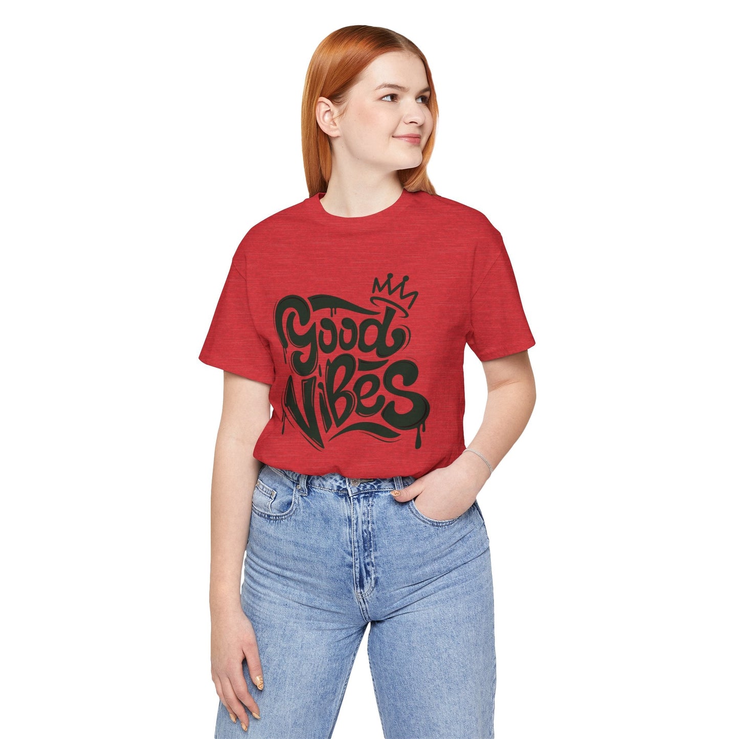 Good Vibes Unisex Jersey Tee Printify