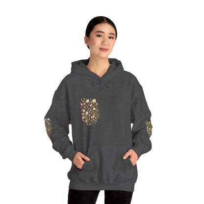 Hooded Sweatshirt - Wildflower Harmony Printify