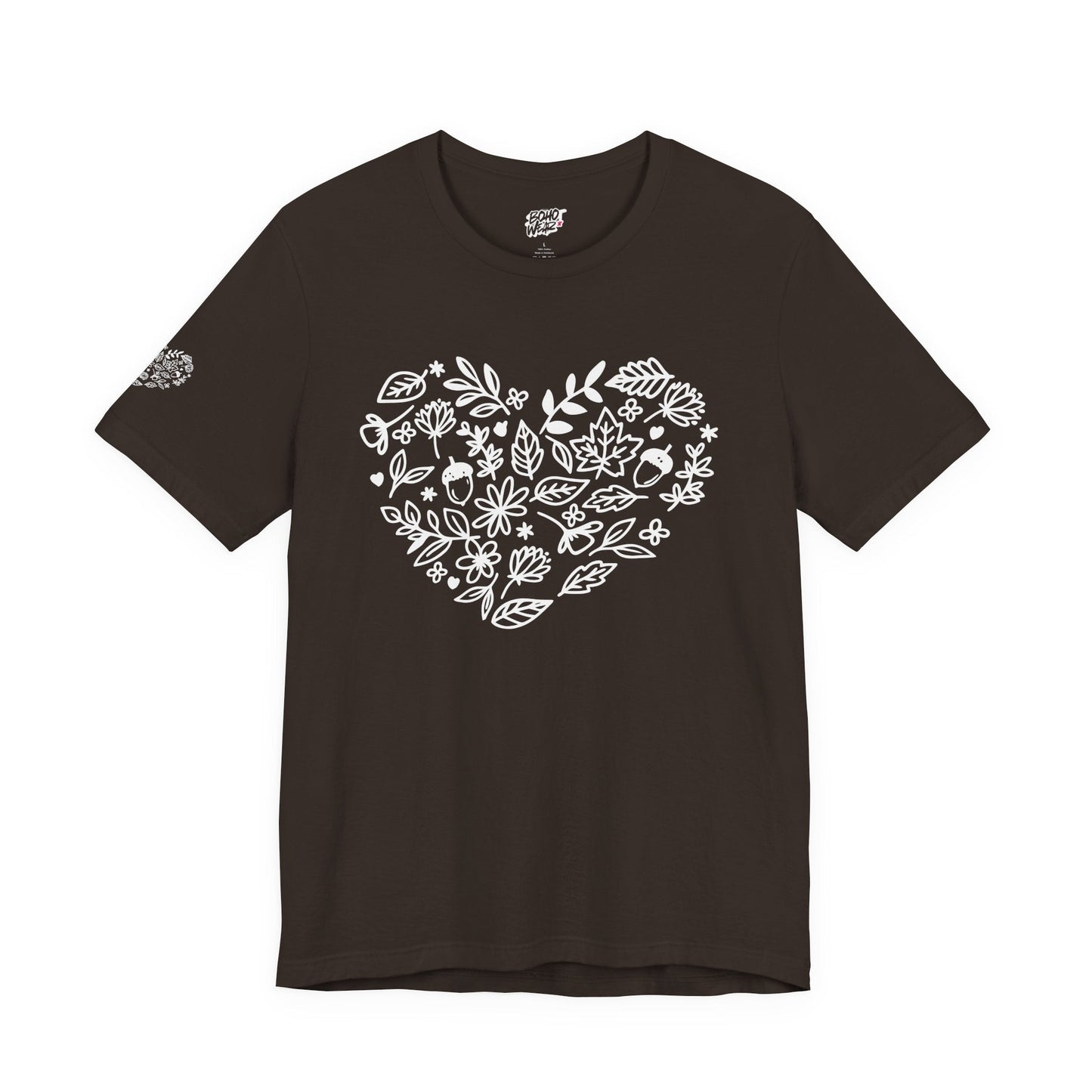 Floral Heart Tee Printify