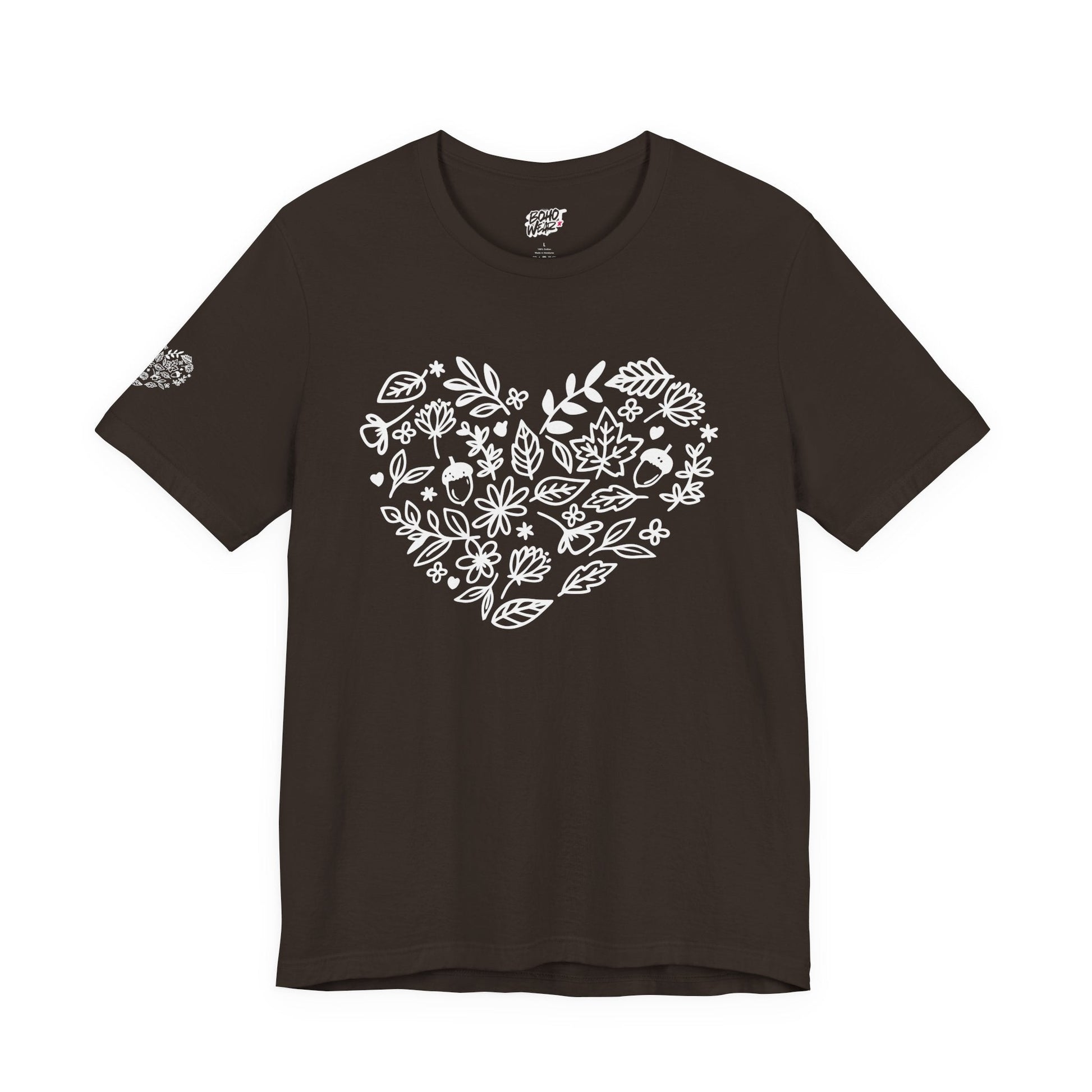 Floral Heart Tee Printify