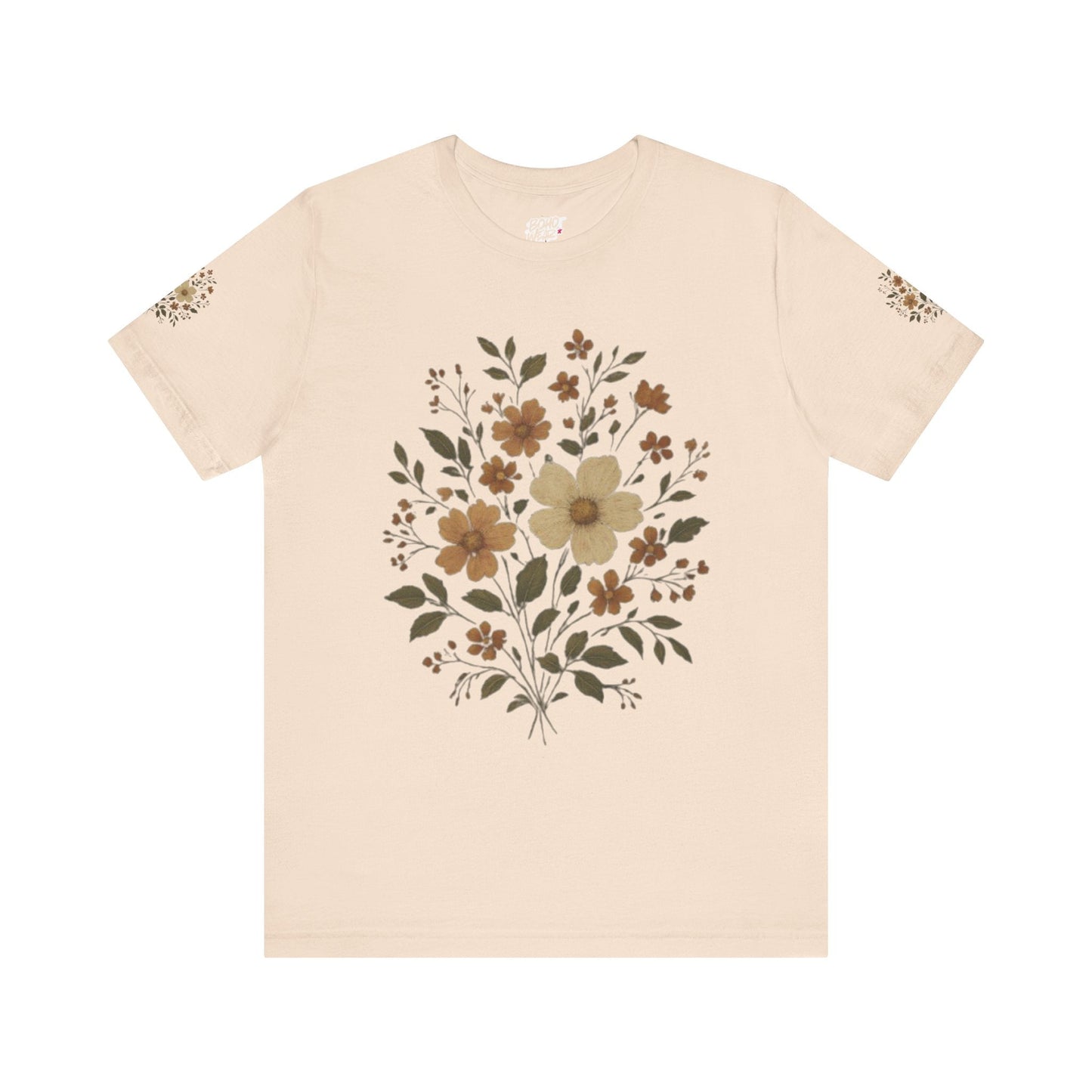 Boho Floral Tee Printify