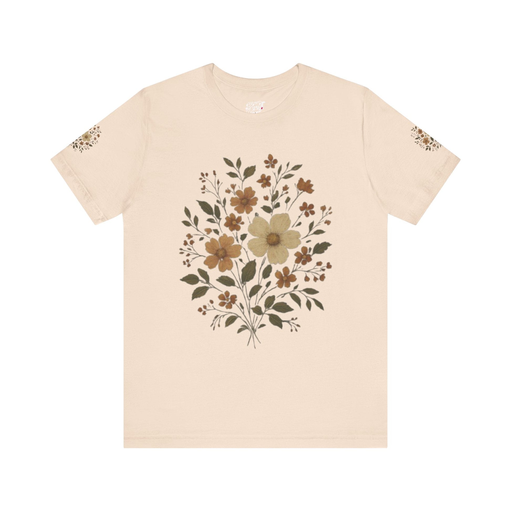 Boho Floral Tee Printify
