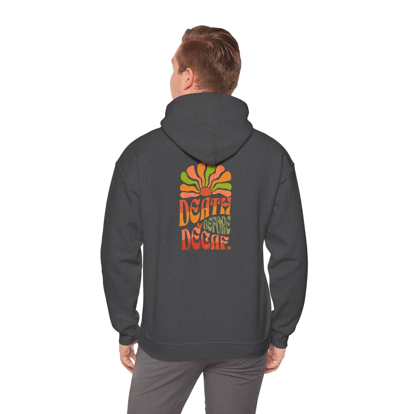 Colorful Retro Hoodie - Perfect for Cozy Days and Celebrations Printify