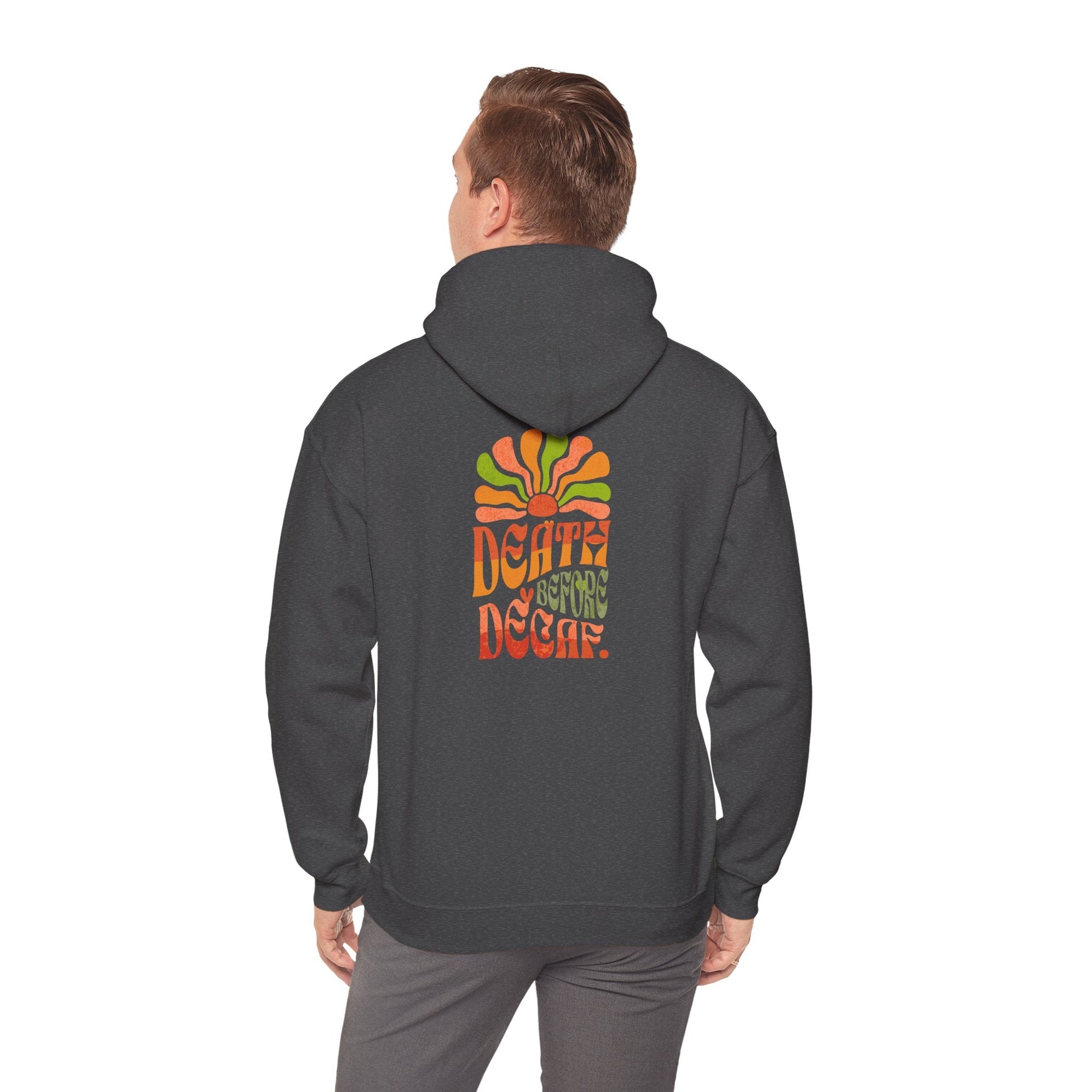 Colorful Retro Hoodie - Perfect for Cozy Days and Celebrations Printify