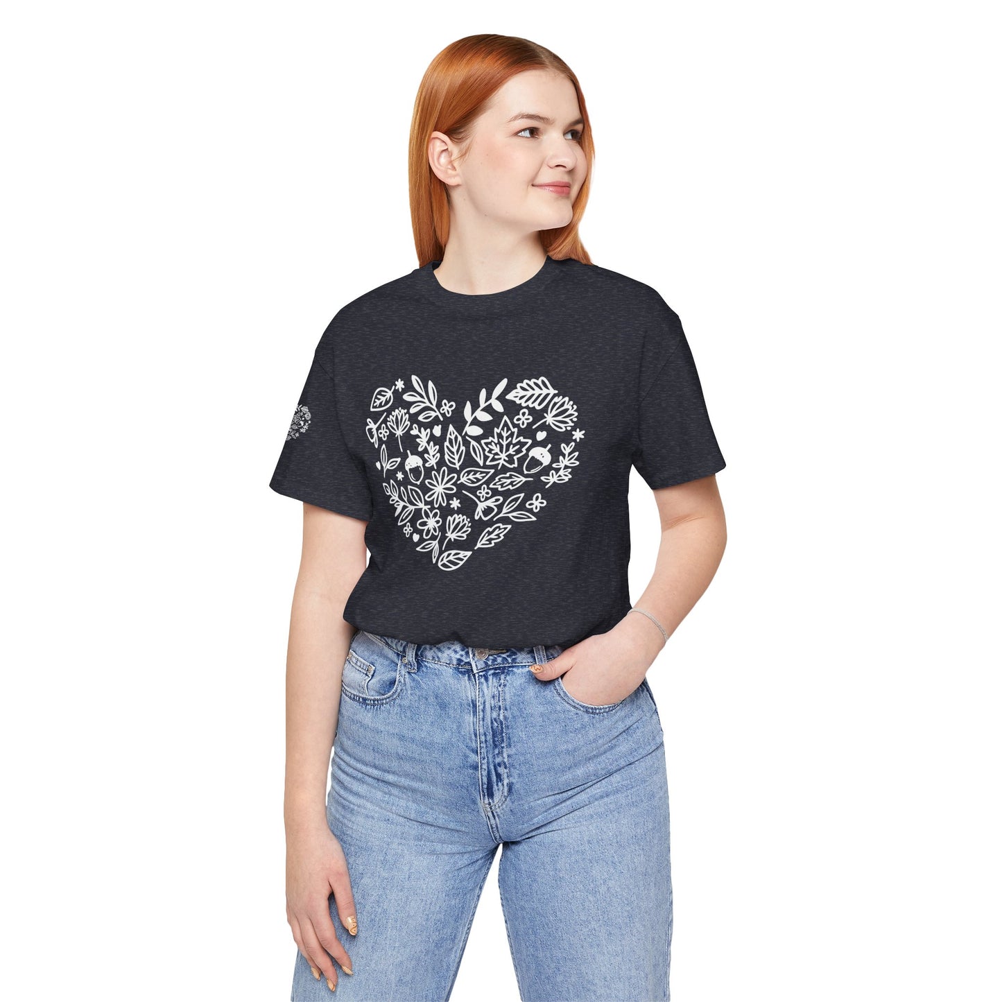 Floral Heart Tee