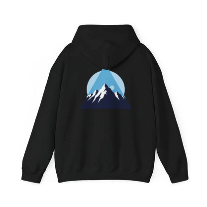 Mountain Adventure Unisex Hooded Sweatshirt - Cozy Gift for Nature Lovers, Casual Wear, Outdoor Fun, Hiking, Travel Printify