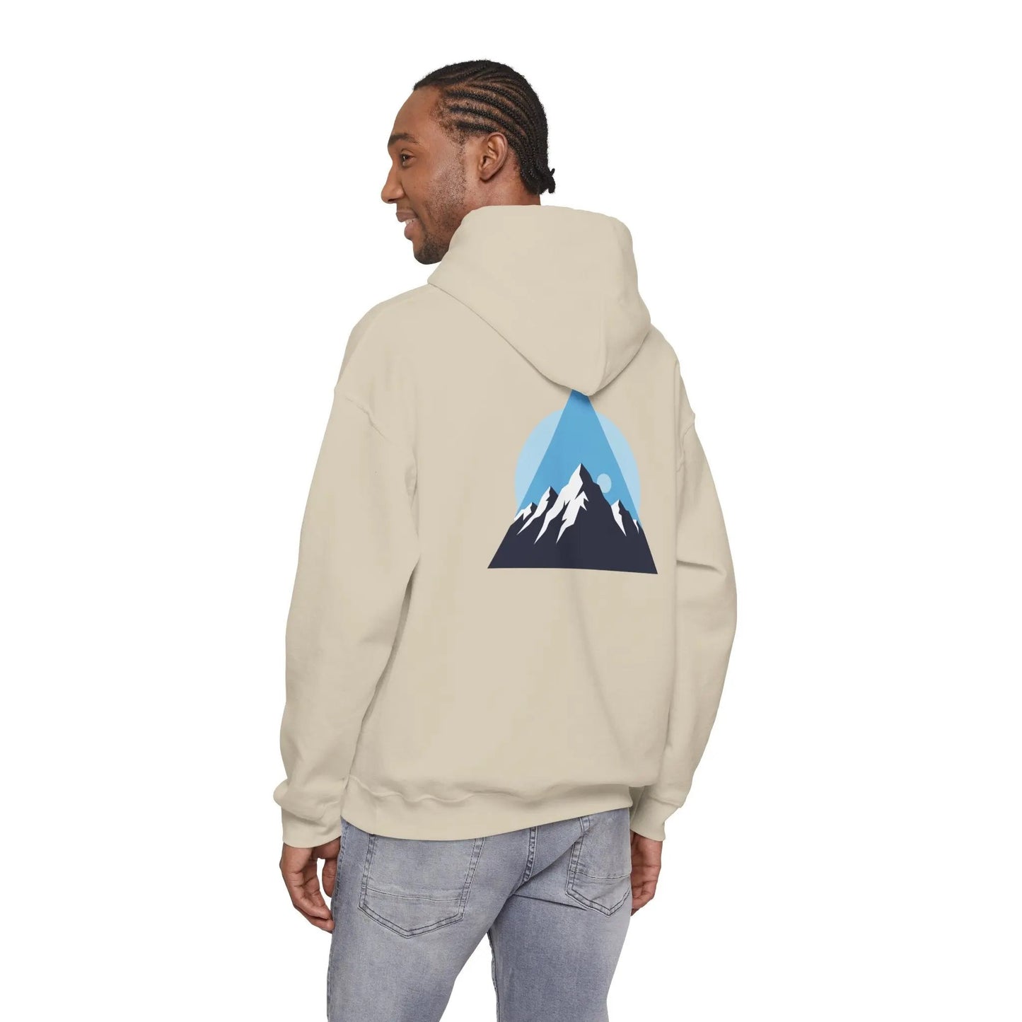 Mountain Adventure Unisex Hooded Sweatshirt - Cozy Gift for Nature Lovers, Casual Wear, Outdoor Fun, Hiking, Travel Printify