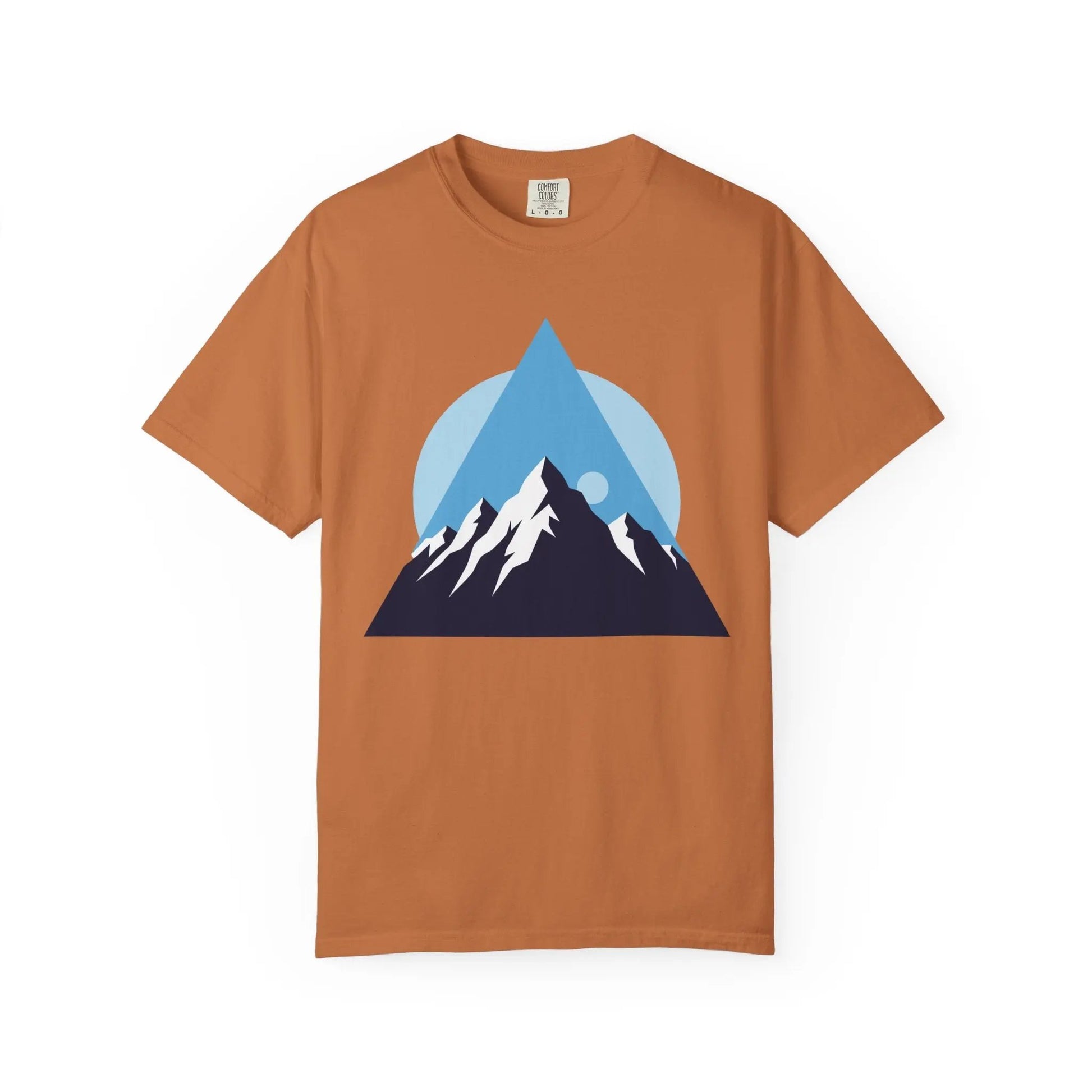 Mountain Adventure Unisex Garment-Dyed T-shirt | Nature Lover Shirt, Outdoor Gift, Hiking Tee, Graphic Tee, Travel Apparel Printify