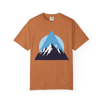 Mountain Adventure Unisex Garment-Dyed T-shirt | Nature Lover Shirt, Outdoor Gift, Hiking Tee, Graphic Tee, Travel Apparel Printify