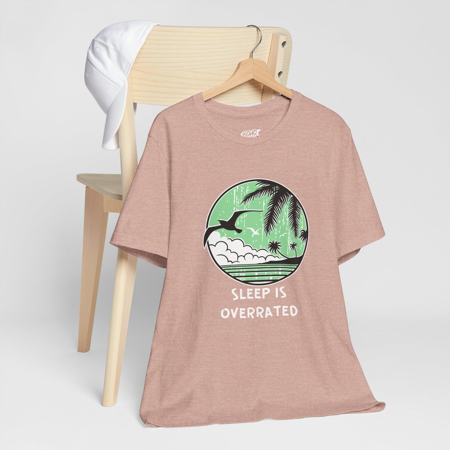 Sleepy Days Unisex Tee: Beach Lovers Printify