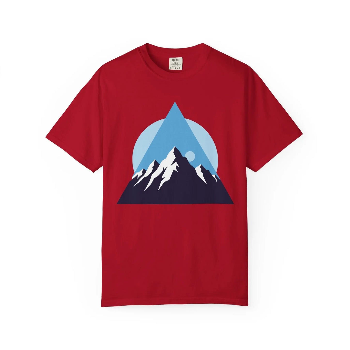 Mountain Adventure Unisex Garment-Dyed T-shirt | Nature Lover Shirt, Outdoor Gift, Hiking Tee, Graphic Tee, Travel Apparel Printify