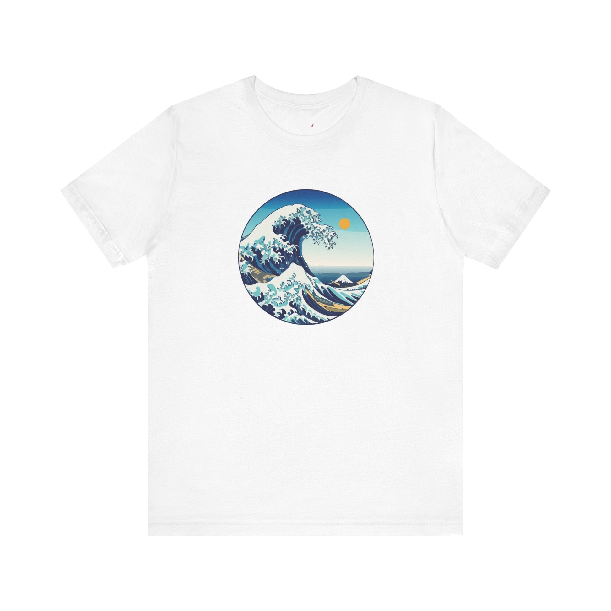 Ocean Wave Graphic Tee - Perfect for Beach Lovers, Summer Vibes, Casual Outfits, Gift for Surfers, Eco-Friendly Fashion Printify