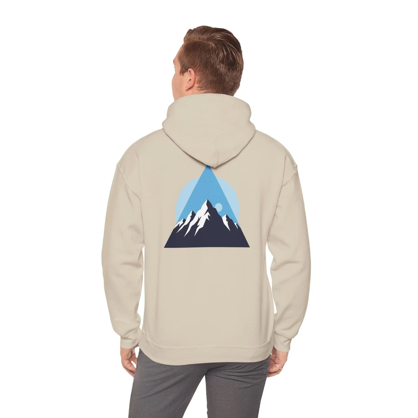 Mountain Adventure Unisex Hooded Sweatshirt - Cozy Gift for Nature Lovers, Casual Wear, Outdoor Fun, Hiking, Travel Printify