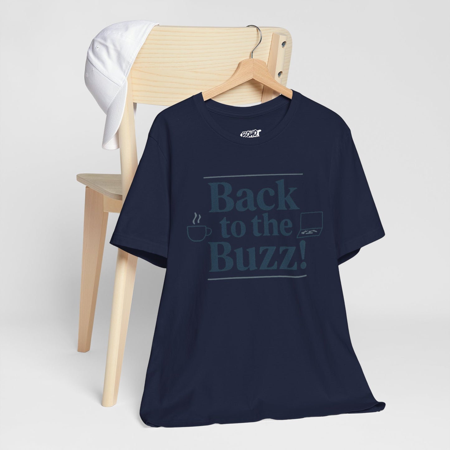 T-Shirt - 'Back to the Buzz' Unisex Jersey Short Sleeve Tee