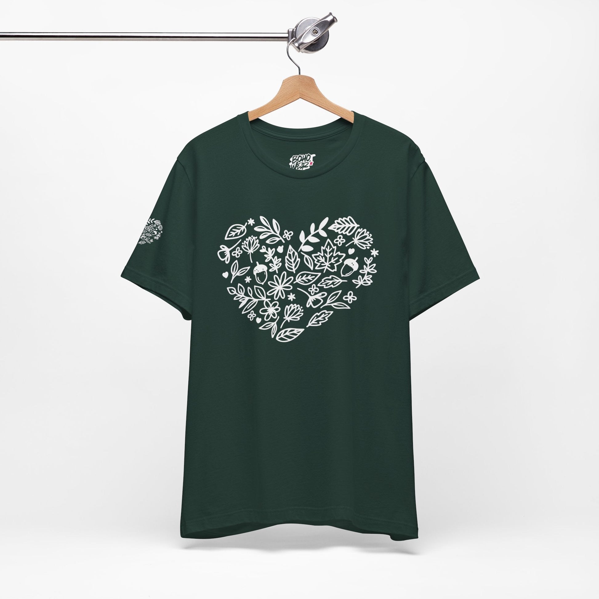 Floral Heart Tee Printify