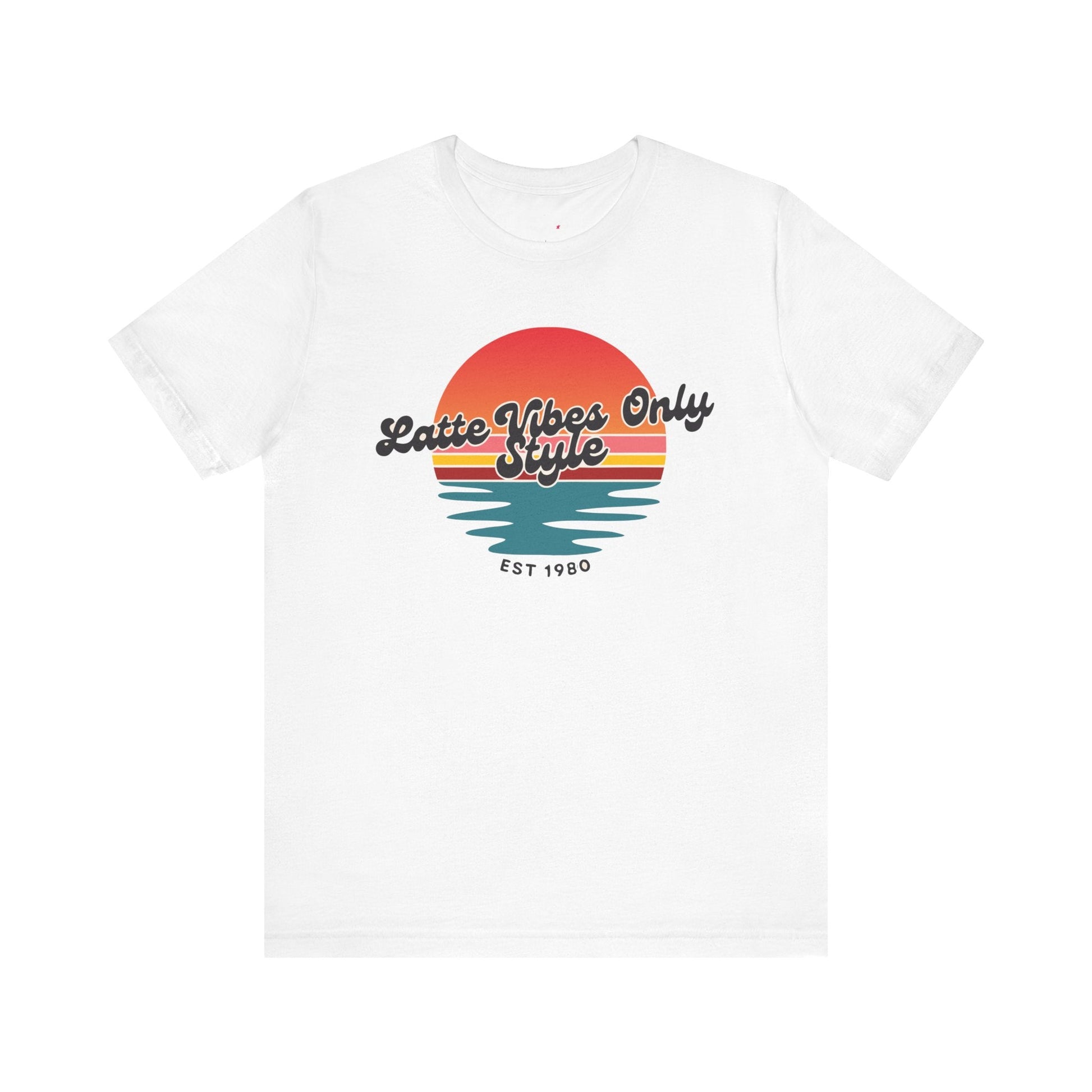 Latte Vibes Only T-Shirt Printify