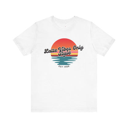 Latte Vibes Only T-Shirt Printify