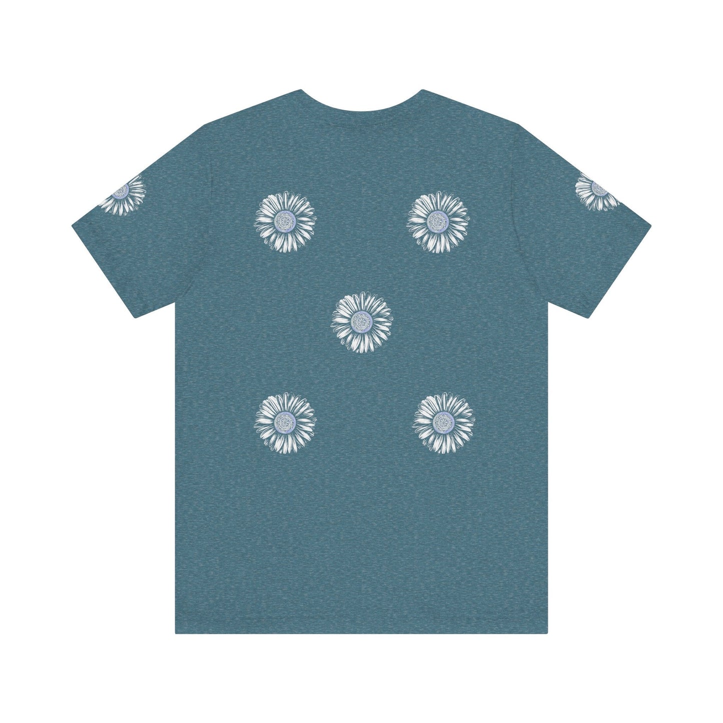 Boho Blue Mandala Tee Boho Wear