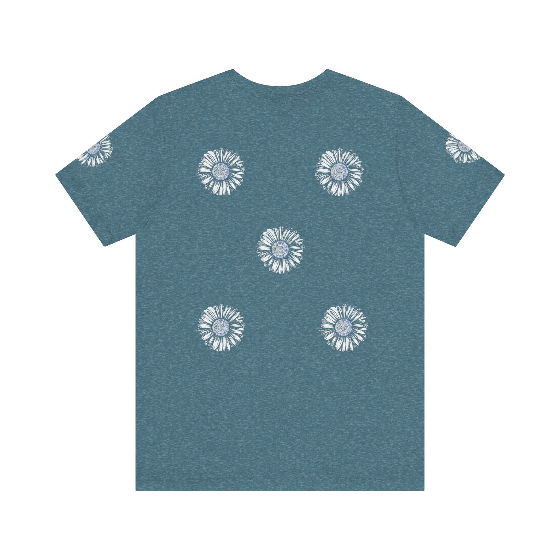Boho Blue Mandala Tee Boho Wear