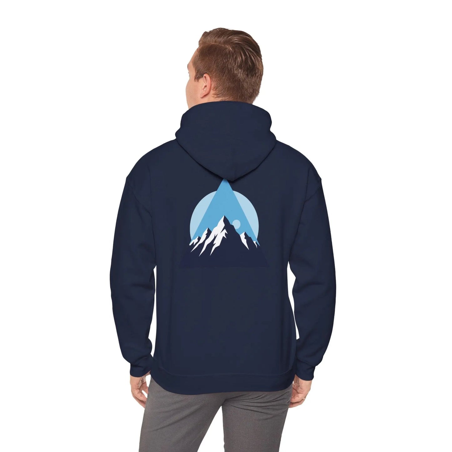 Mountain Adventure Unisex Hooded Sweatshirt - Cozy Gift for Nature Lovers, Casual Wear, Outdoor Fun, Hiking, Travel Printify