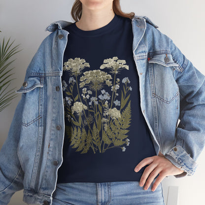 Botanical Art Unisex Heavy Cotton Tee