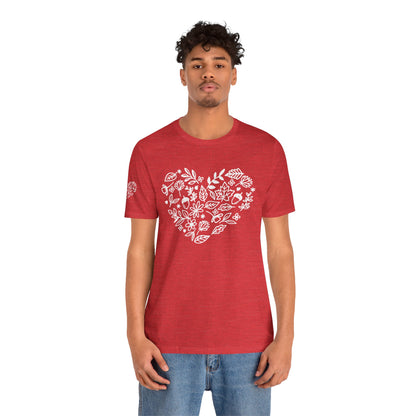 Floral Heart Tee