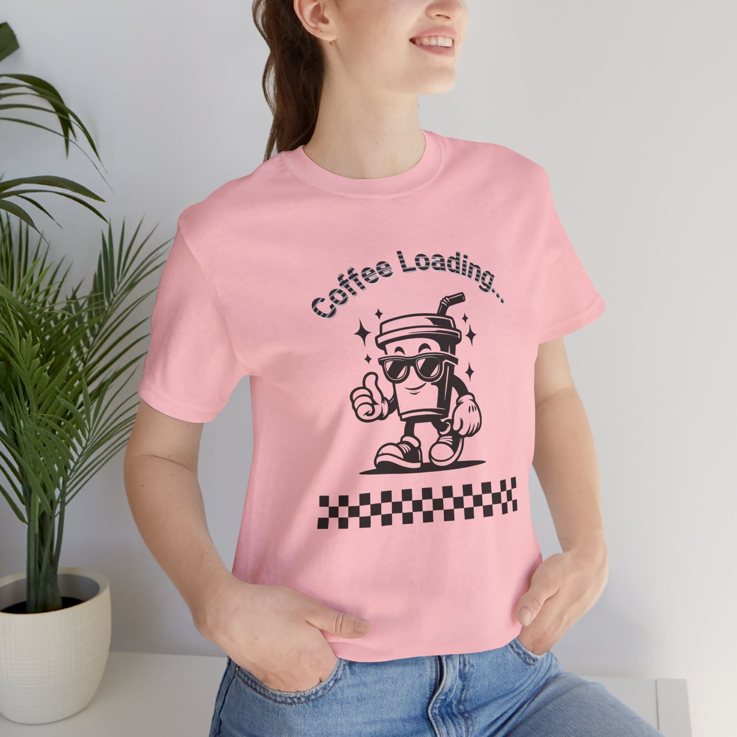 Coffee Loading Retro Tee