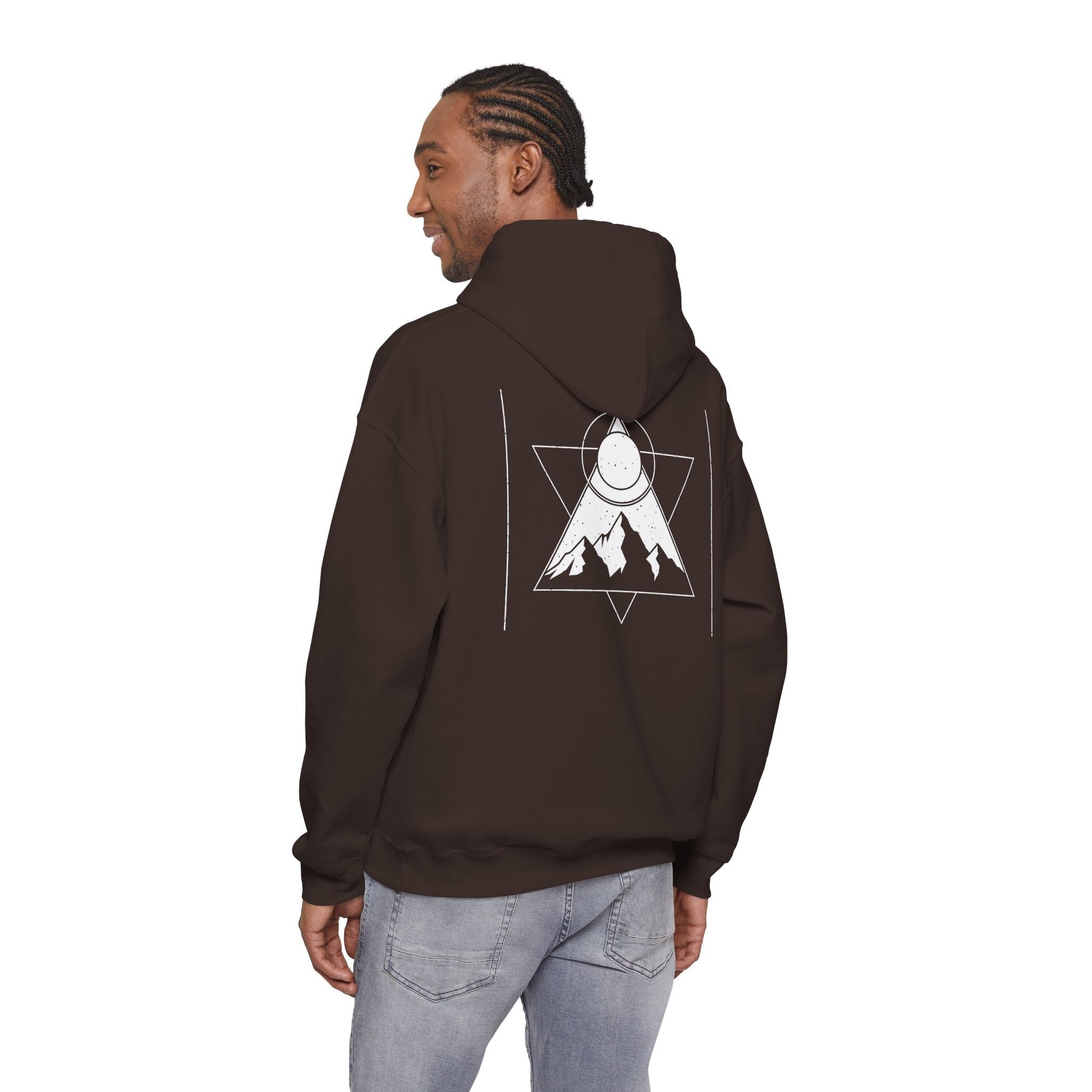 Mountain Adventure Hooded Sweatshirt Printify