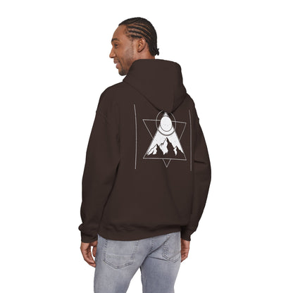 Mountain Adventure Hooded Sweatshirt Printify
