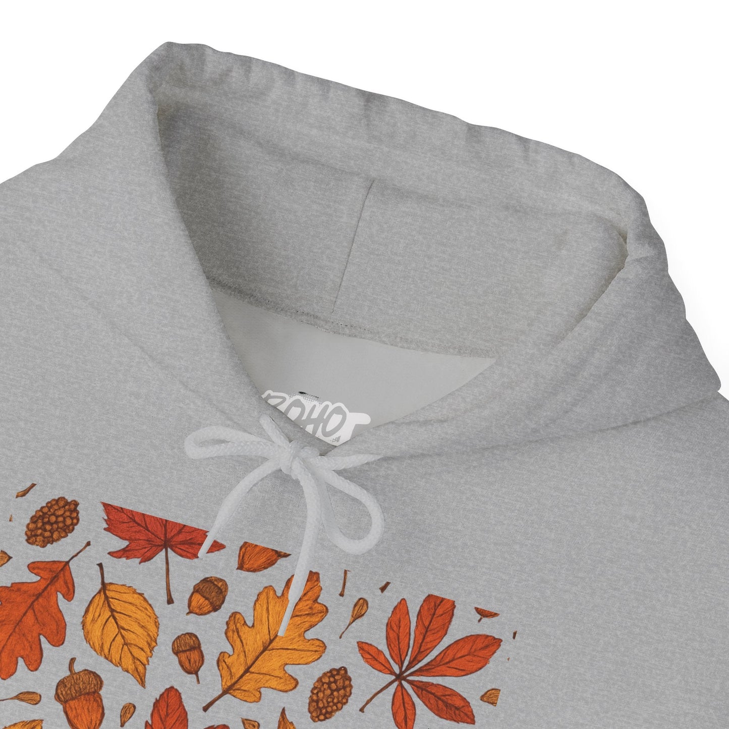 Vintage Autumn Unisex Hoodie Sweatshirt - Pattern Design Boho Wear