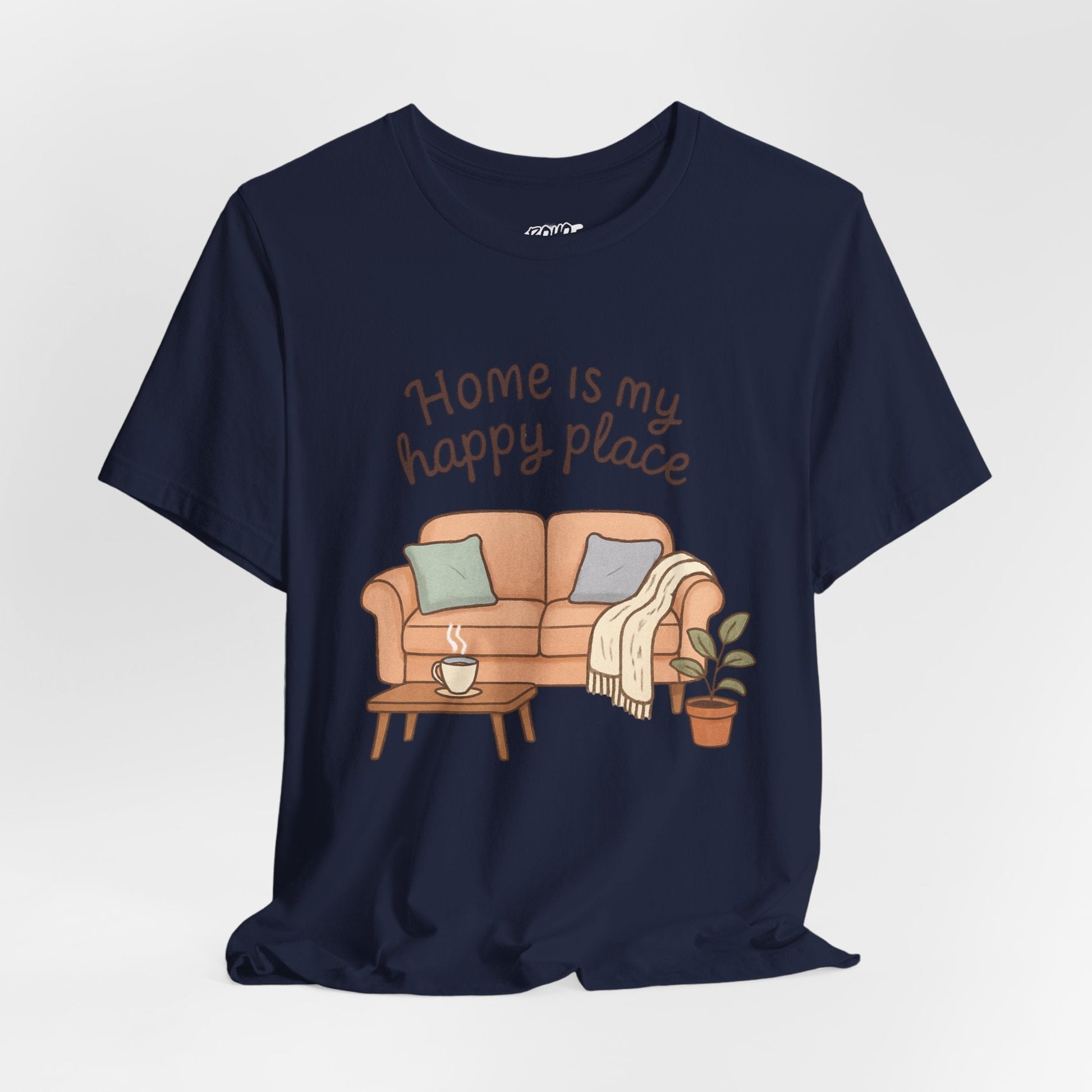 T-Shirt - Home is my Happy Place - Unisex Jersey Short Sleeve Tee Boho Wear