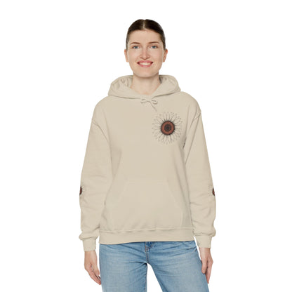 Funny Boho Sunflower Hoodie Boho Wear