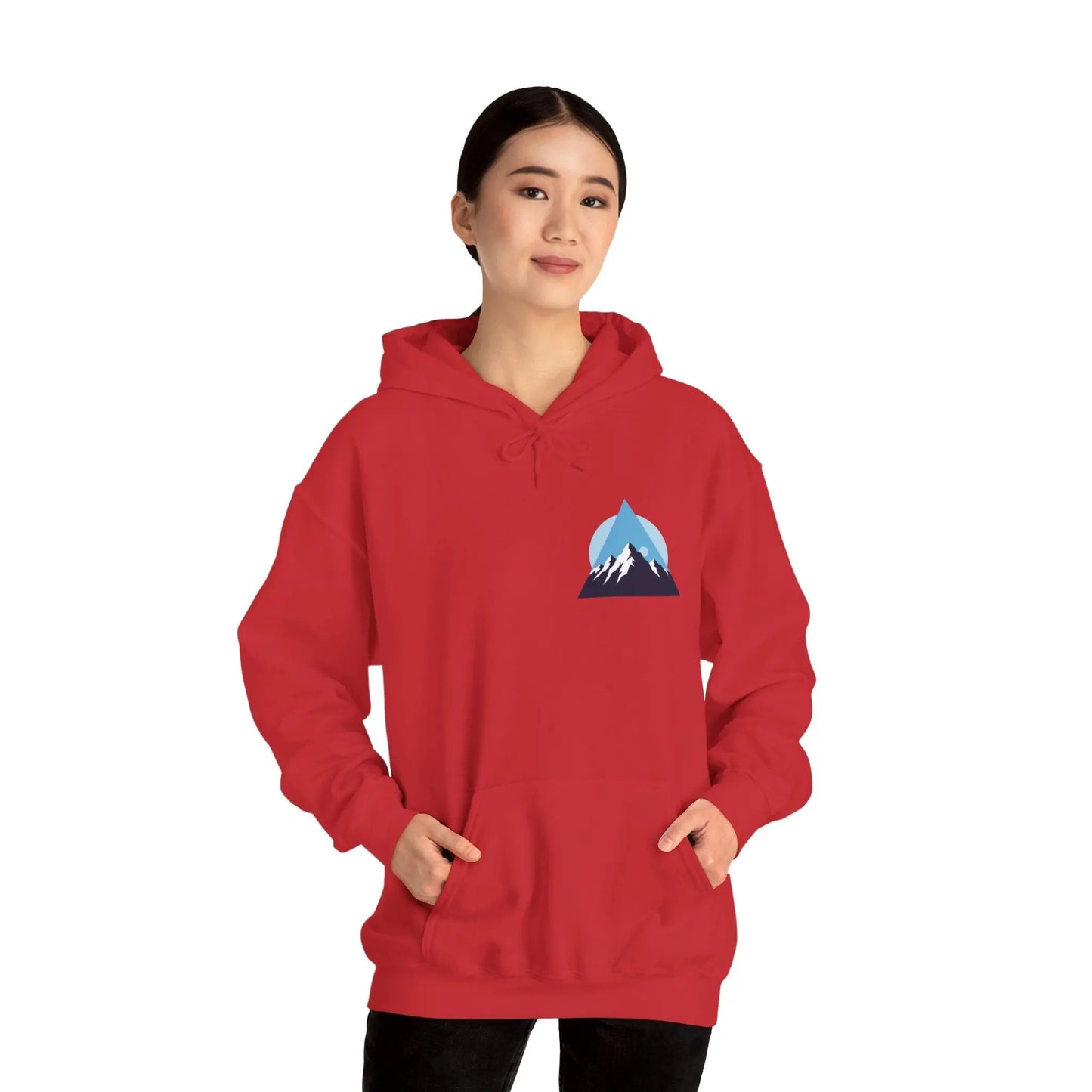 Mountain Adventure Unisex Hooded Sweatshirt - Cozy Gift for Nature Lovers, Casual Wear, Outdoor Fun, Hiking, Travel Printify