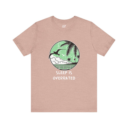 Sleepy Days Unisex Tee: Beach Lovers Printify