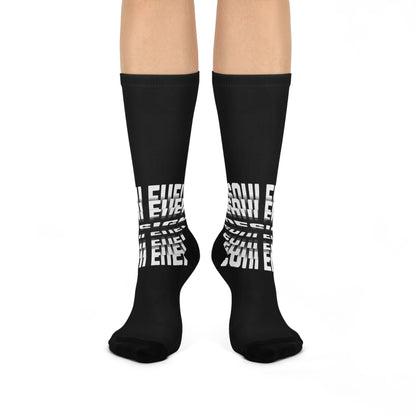 Inspirational Cushioned Crew Socks | Believe in Yourself Printify