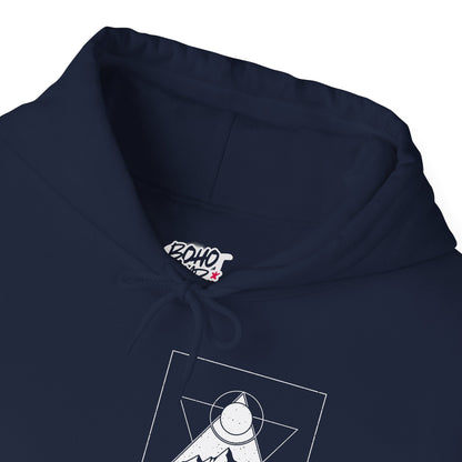 Mountain Adventure Hooded Sweatshirt Printify