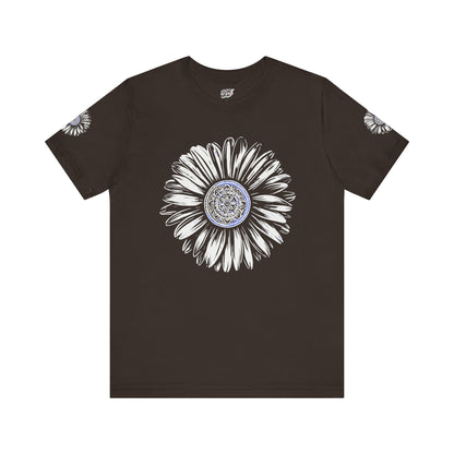 Boho Blue Mandala Tee Printify