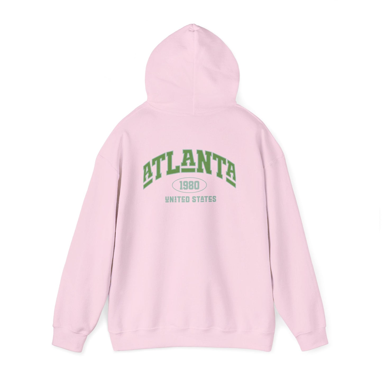 Atlanta Vintage Hooded Sweatshirt - Cozy Casual Wear for Every Occasion, Unisex Sweatshirt, Retro Hoodie, Gift for Atlanta Fans Boho Wear