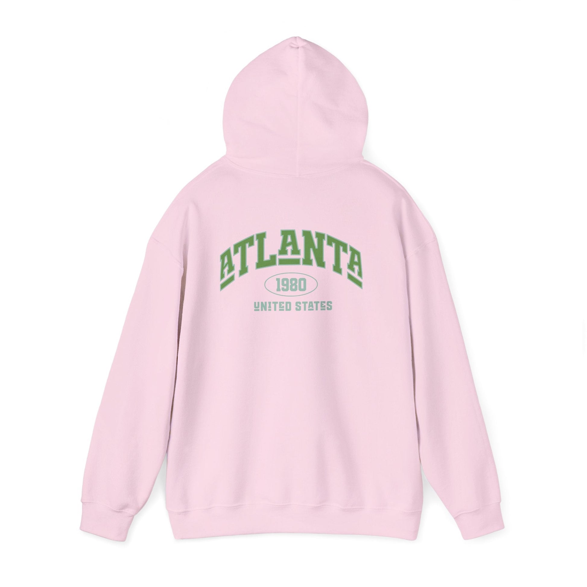 Atlanta Vintage Hooded Sweatshirt - Cozy Casual Wear for Every Occasion, Unisex Sweatshirt, Retro Hoodie, Gift for Atlanta Fans Boho Wear