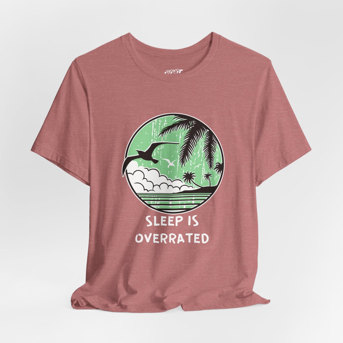 Sleepy Days Unisex Tee: Beach Lovers Printify