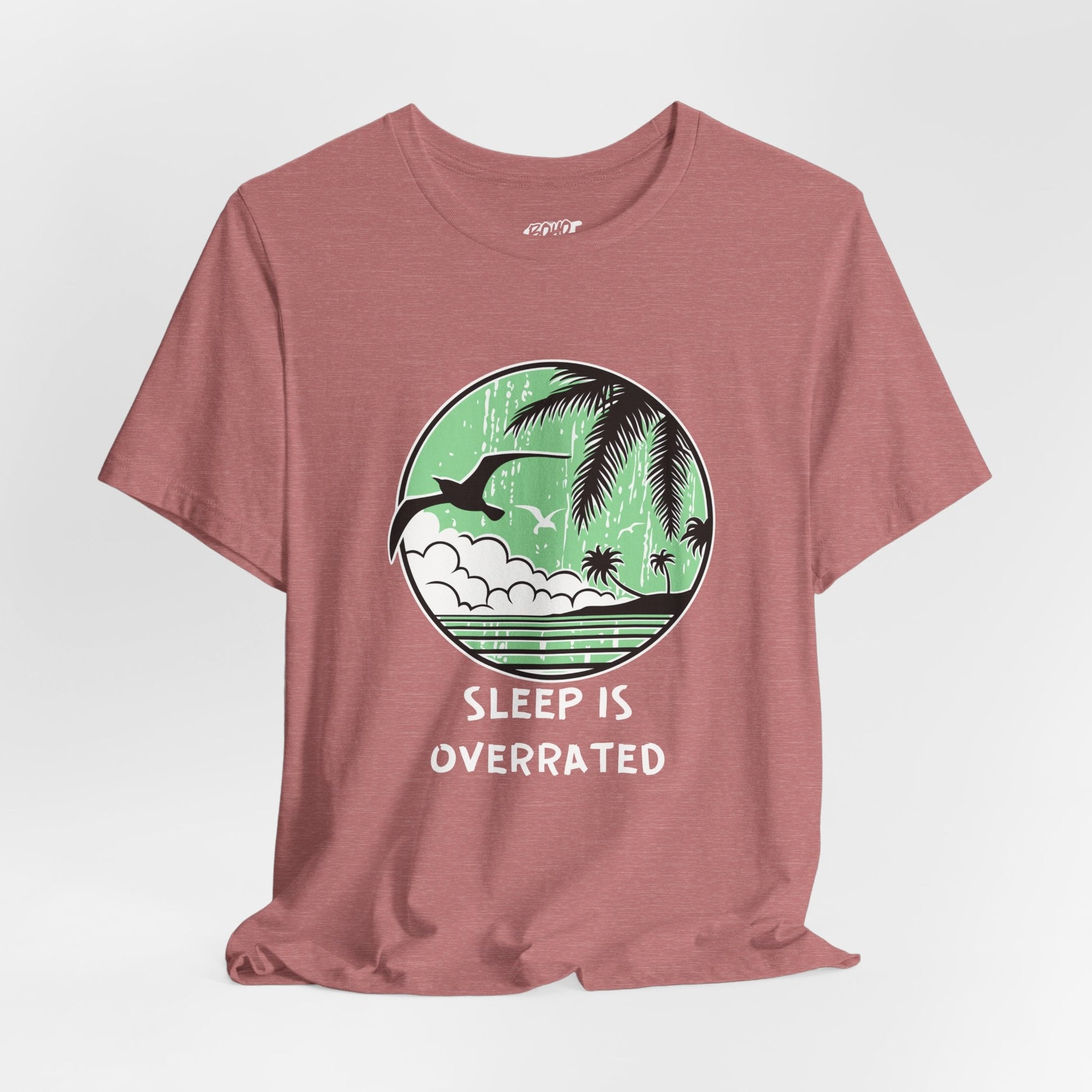 Sleepy Days Unisex Tee: Beach Lovers Printify