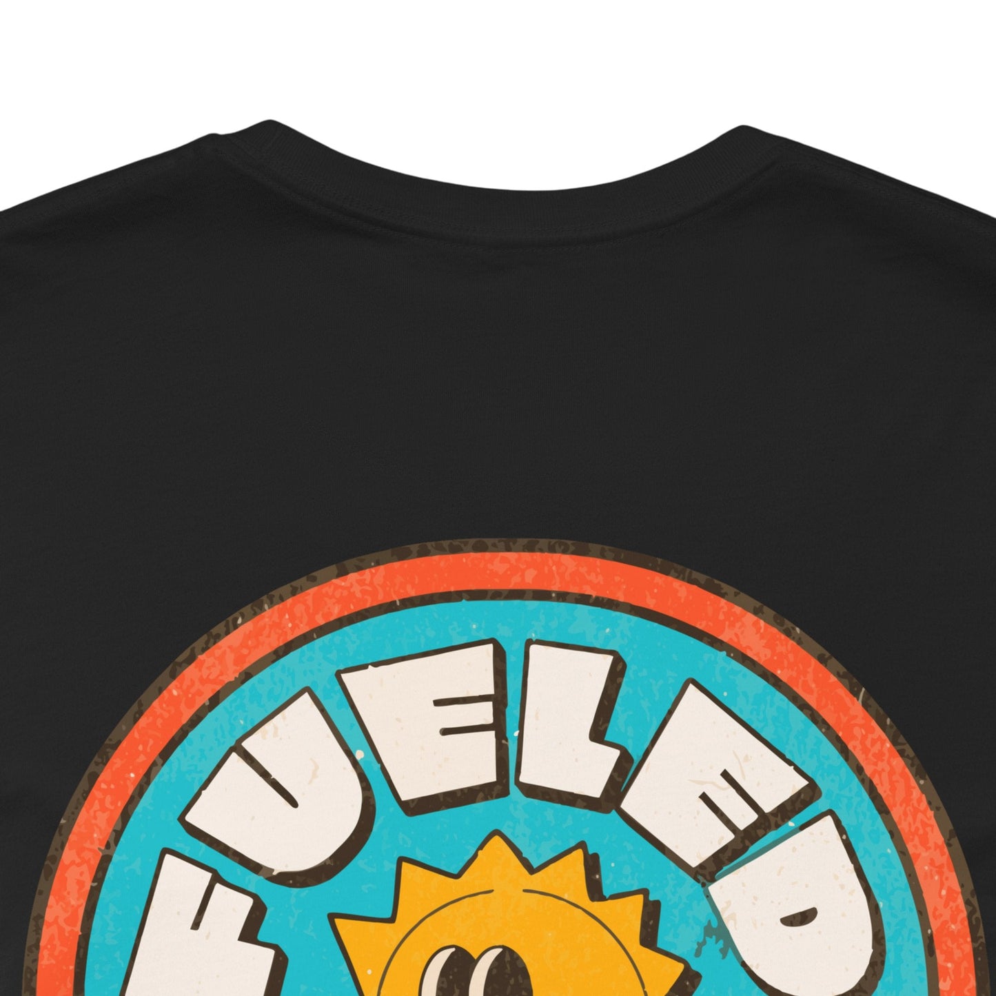 T-Shirt Fueled by Freedom Graphic Tee Printify