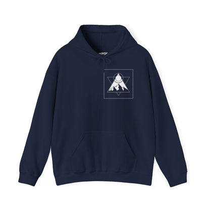 Mountain Adventure Hooded Sweatshirt Printify