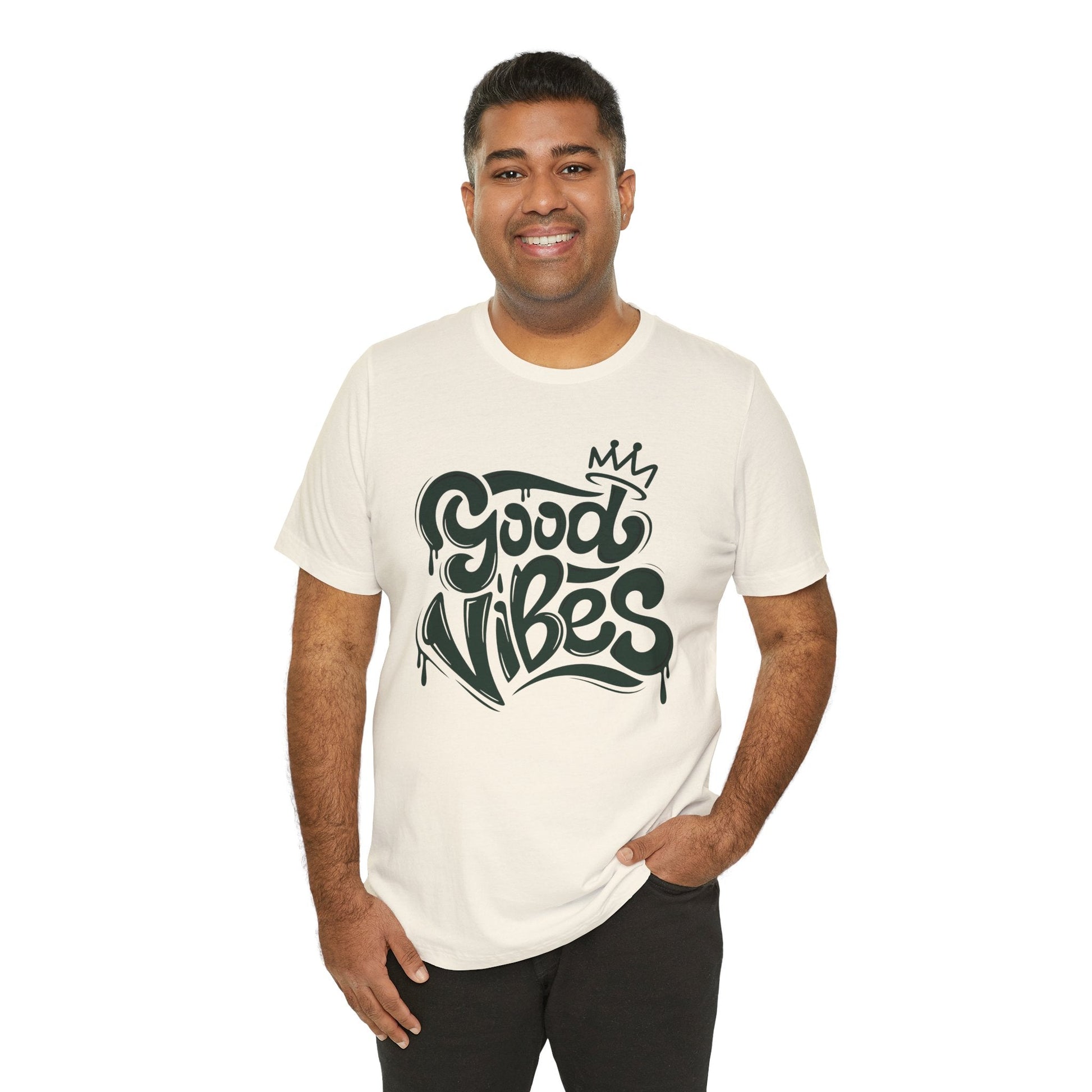 Good Vibes Unisex Jersey Tee Printify