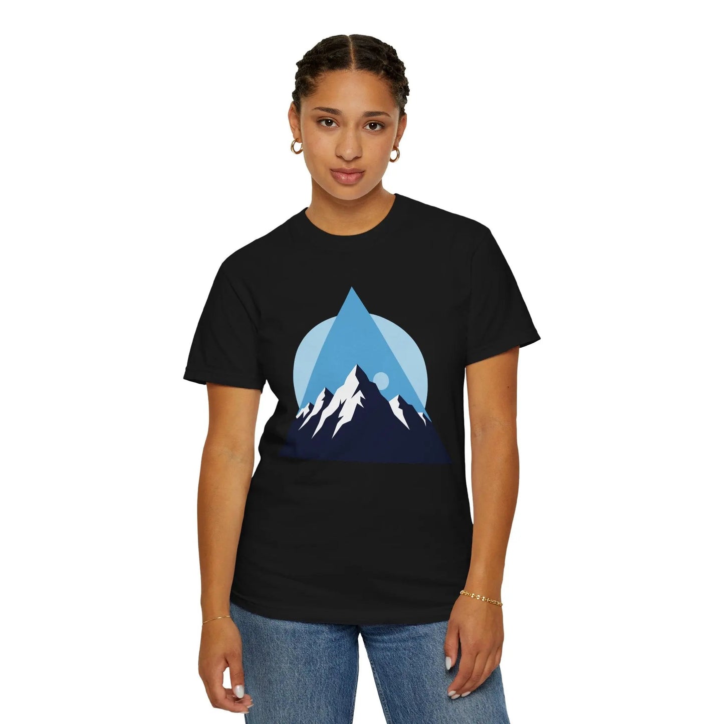 Mountain Adventure Unisex Garment-Dyed T-shirt | Nature Lover Shirt, Outdoor Gift, Hiking Tee, Graphic Tee, Travel Apparel Boho Wear
