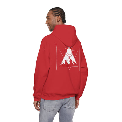 Mountain Adventure Hooded Sweatshirt Printify