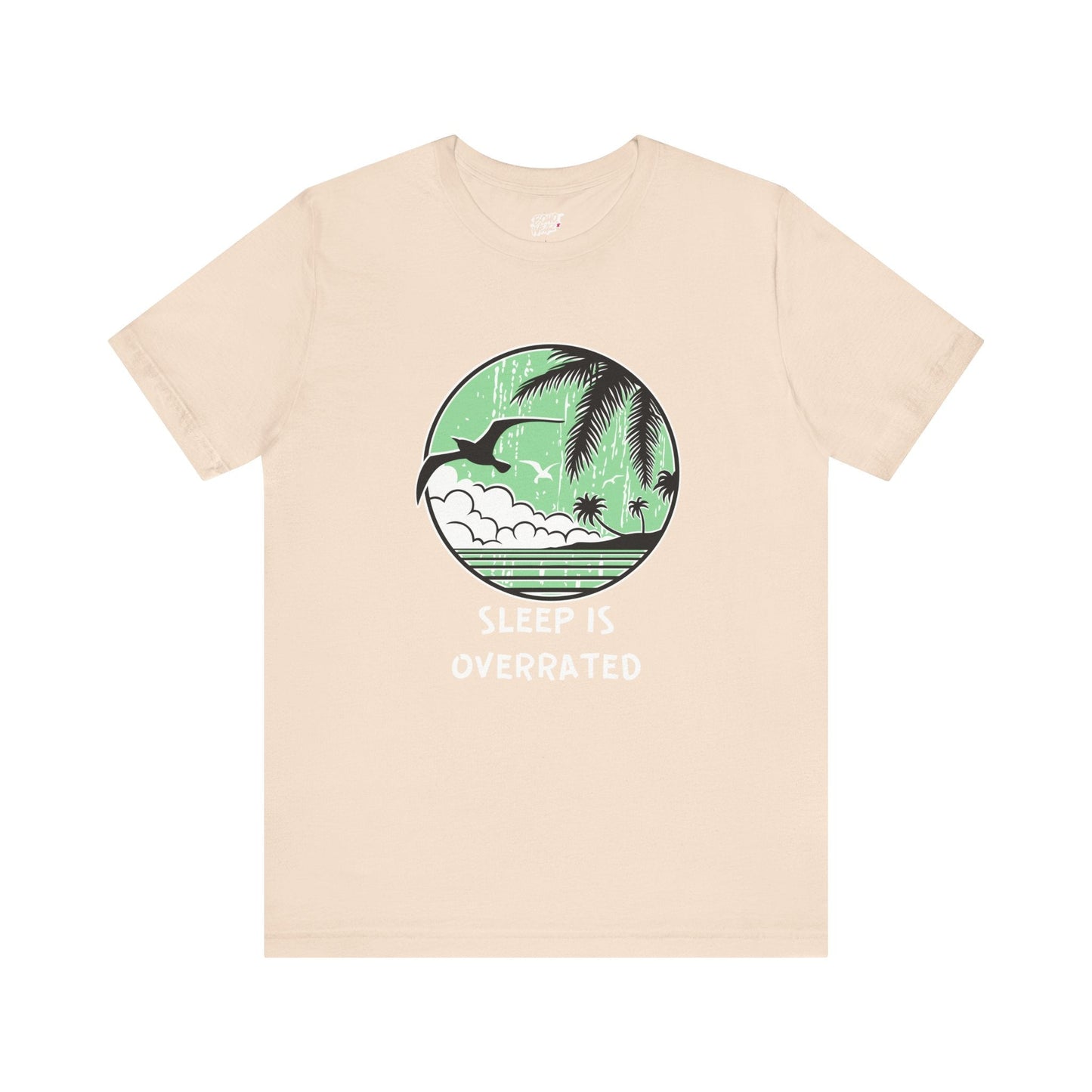 Sleepy Days Unisex Tee: Beach Lovers Printify