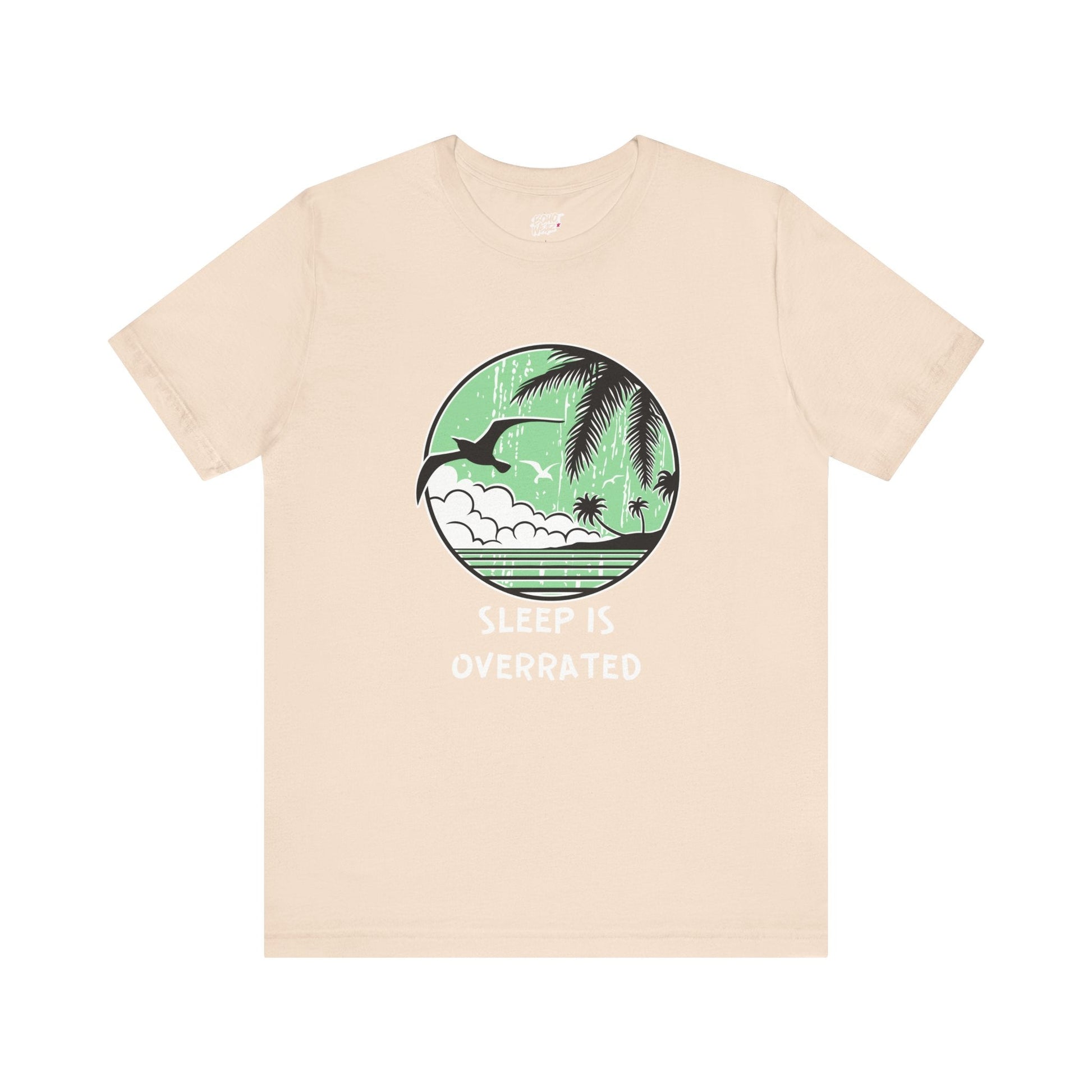 Sleepy Days Unisex Tee: Beach Lovers Printify